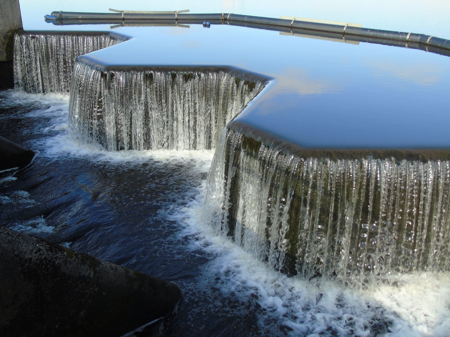 Alison Alder Spring Weir At Stratchclyde Loch