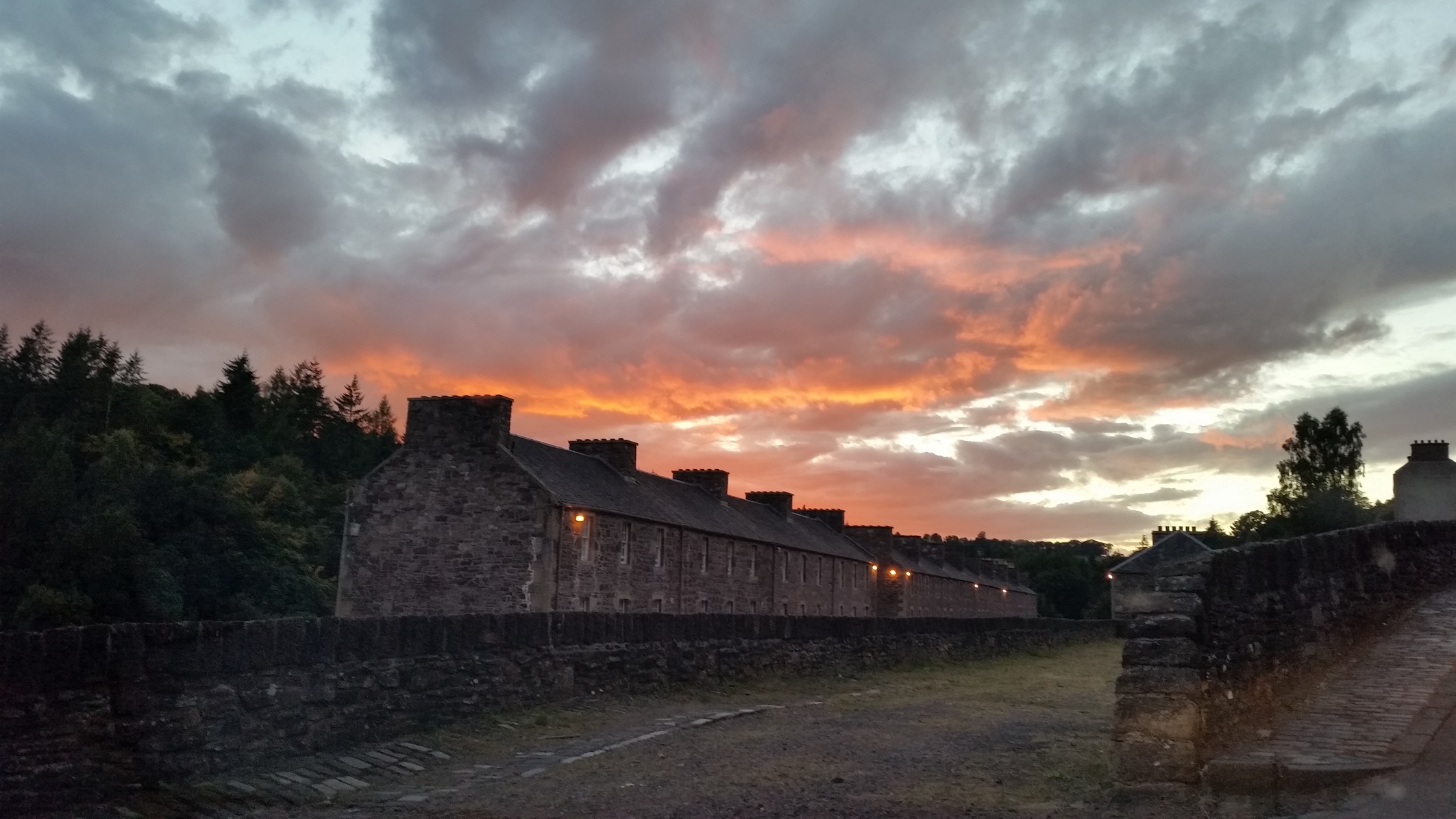Ricky Mitchell Industrial Heritage in Autumn, New Lanark