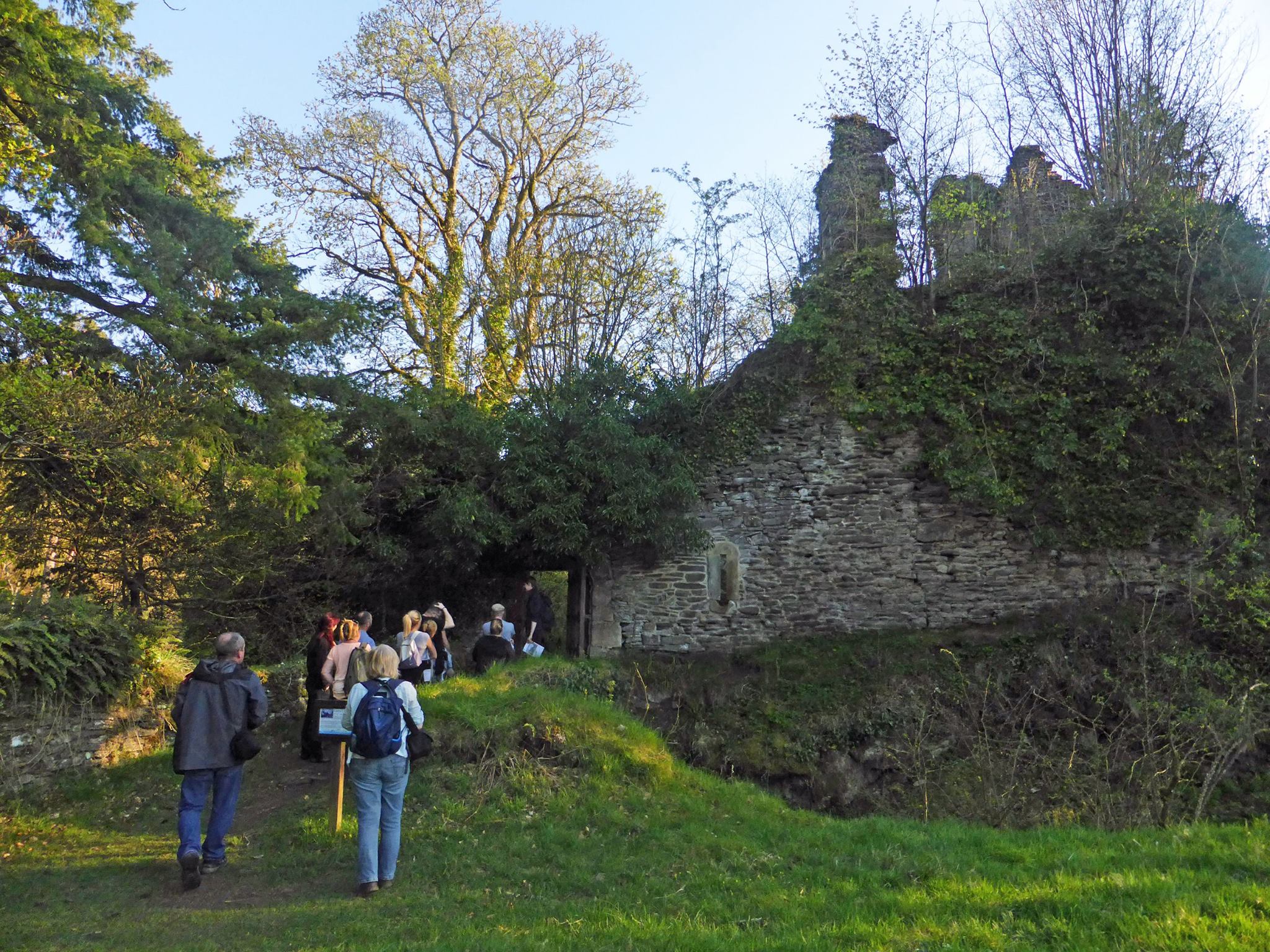 Enjoy exclusive access to 16th century Corra Castle with Scottish Wildlife Trust