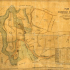 Estate map for Lt Col Hall surveyed by Robert Jack, 1850